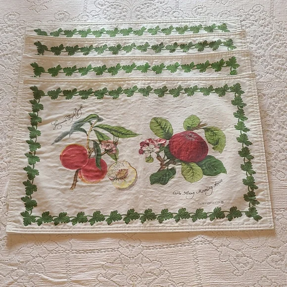Portmarion Pomona Discontinued Placemats 12 - Picture 4 of 4